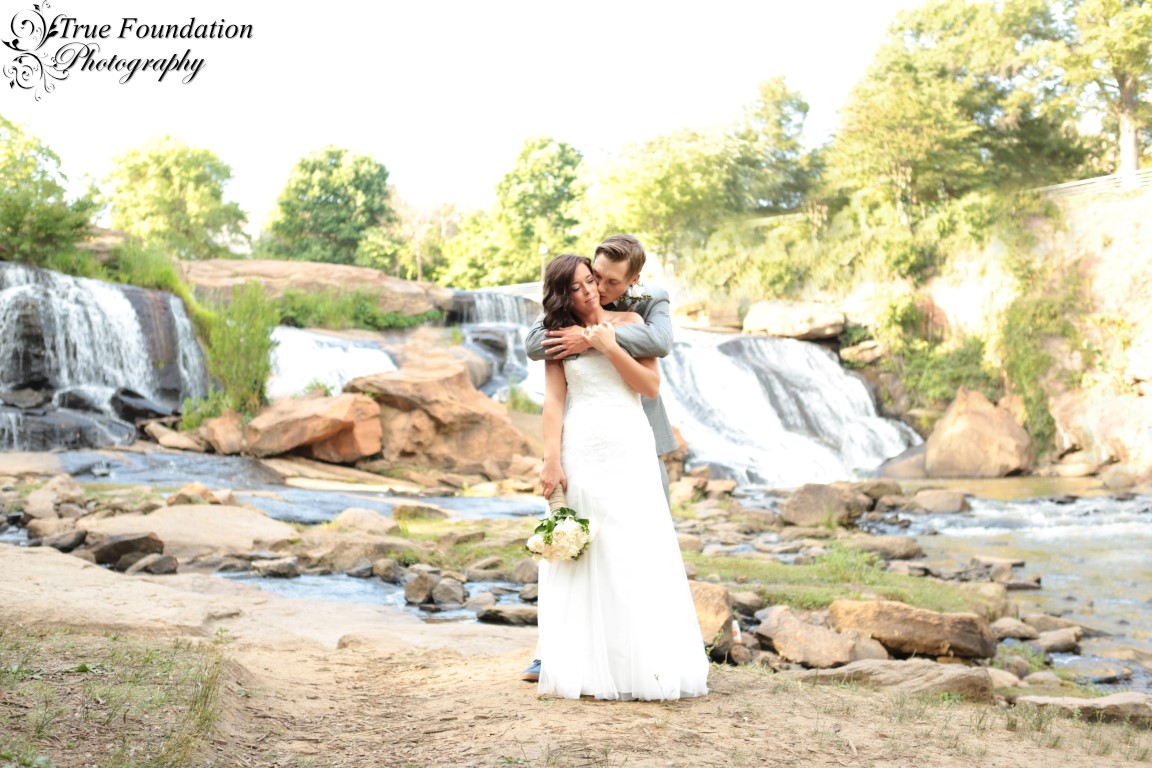 Falls Park on the Reedy Greenville, SC Wedding Photography