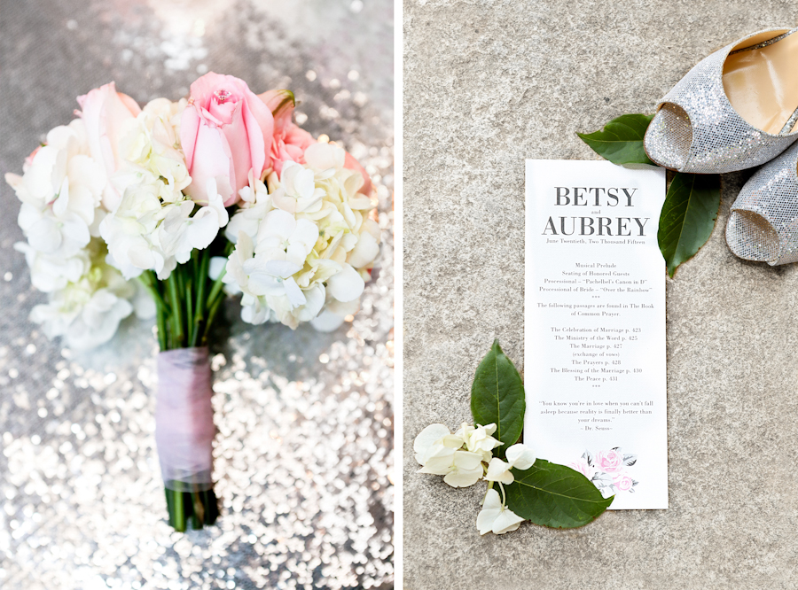 Hendersonville-North-Carolina-Wedding-Photography-Kate-Spade-Bride-Shoes-Bridal-Style-Boquet-Pink-Floral-Silver-Sparkles-Classy-Chic