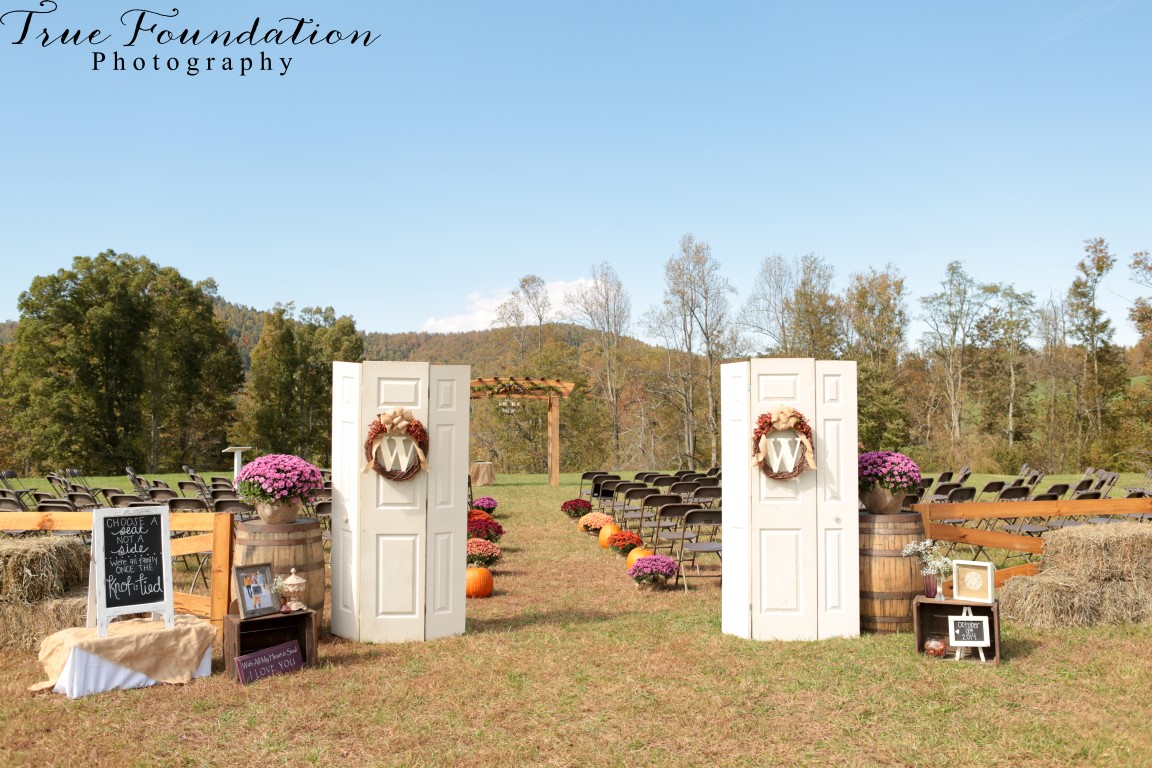Jeter Mountain Farm Wedding Hendersonville, NC