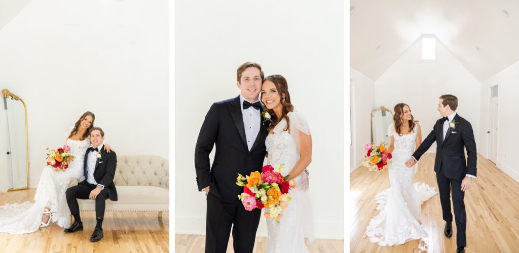 Colorful Hendersonville NC Wedding Photographer